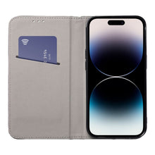 Заредете изображение във визуализатора на галерията – SMART MAGNETO Book case for MOTOROLA EDGE 60 FUSION burgundy
