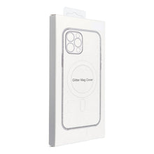 Заредете изображение във визуализатора на галерията – CLEAR MAG COVER case with camera protection compatible with MagSafe for IPHONE 17 Air transparent glitter
