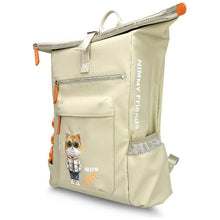 Заредете изображение във визуализатора на галерията – NIMMY laptop bag COOL&amp;CUTE 2.0 Cat khaki
