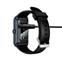 Заредете изображение във визуализатора на галерията – Charging cable for smartwatch Hoco 0,6 m Y34 / Y37 / Y41 black
