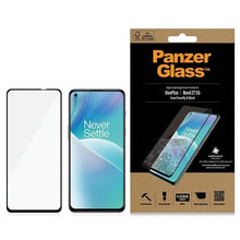 Заредете изображение във визуализатора на галерията – PanzerGlass E2E Regular tempered glass on OnePlus Nord 2T 5G - with black frame

