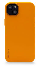 Заредете изображение във визуализатора на галерията – Decoded Silicone Case with MagSafe for iPhone 13 / iPhone 14 - orange
