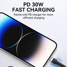 Заредете изображение във визуализатора на галерията – Wozinsky WNBCL1 Lightning / USB-C PD 30W cable 1 m - black
