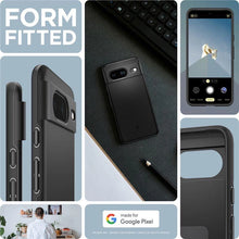 Заредете изображение във визуализатора на галерията – Spigen Thin Fit case for Google Pixel 8 - black
