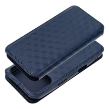 Заредете изображение във визуализатора на галерията – Flip case for iPhone 17 Cubic Book blue
