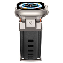 Заредете изображение във визуализатора на галерията – Spigen Durapro Armor PU Strap for Apple Watch 4/5/6/7/8/9/SE/Ultra 1/2 (42 / 44 / 45 / 49 mm) - Black

