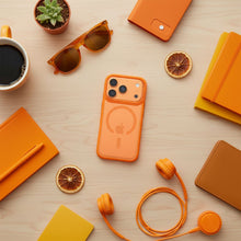 Заредете изображение във визуализатора на галерията – ROAR case MAG BUMPER compatible with MagSafe for IPHONE 18 Pro / 17 Pro orange
