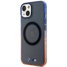 Заредете изображение във визуализатора на галерията – BMW Gradient Bumper MagSafe case for iPhone 14 Plus - gray
