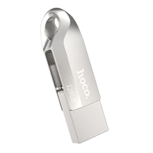 Заредете изображение във визуализатора на галерията – HOCO pendrive USB A + USB C UD8 128GB USB3.0 
