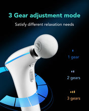 Заредете изображение във визуализатора на галерията – SKG F5-EN massage gun for the whole body - white
