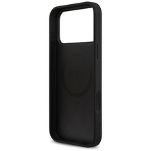 Заредете изображение във визуализатора на галерията – GUESS case for IPHONE 17 Pro Max compatible with MagSafe GUHMP17XP4RPSK (4G Printed Stripes) black

