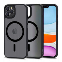 Заредете изображение във визуализатора на галерията – Tech-Protect MagMat MagSafe case for iPhone 11 Pro Max - matte black
