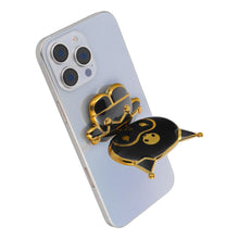 Заредете изображение във визуализатора на галерията – Phone stand DOLL - stick-on - czarny
