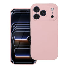 Заредете изображение във визуализатора на галерията – Case for iPhone 18 Pro / 17 Pro Silicone 2mm (camera protection) compatible with MagSafe powder pink
