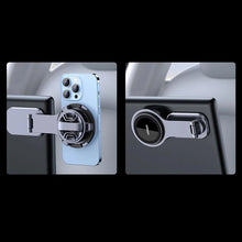 Заредете изображение във визуализатора на галерията – Ugreen CD380 magnetic holder with inductive charger for Tesla car - gray
