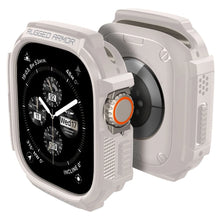 Заредете изображение във визуализатора на галерията – Spigen Rugged Armor case for Apple Watch Ultra 1 / 2 (49 mm) - beige
