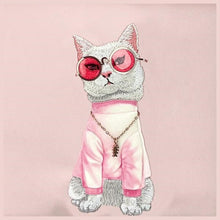 Заредете изображение във визуализатора на галерията – NIMMY crossbody GLASSES COOL CAT pink
