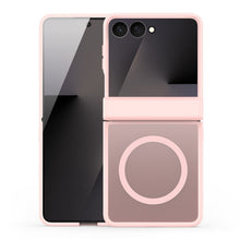 Заредете изображение във визуализатора на галерията – DUX DUCIS case YIND compatible with MagSafe for SAMSUNG Z Flip 8 light pink
