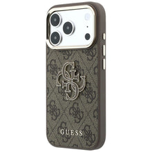 Заредете изображение във визуализатора на галерията – Case for IPHONE 18 Pro/17 Pro (Big Resin Logo 4G) brown
