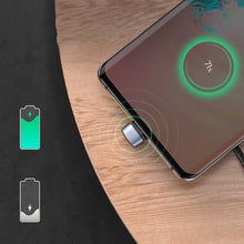 Заредете изображение във визуализатора на галерията – Ugreen nylon angled cable USB - USB Type C cable 2 m 3 A 18 W Quick Charge AFC FCP for gamers gray (70315)
