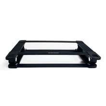 Заредете изображение във визуализатора на галерията – Silver Monkey US-600 stand for laptops up to 17.3'', aluminum - black
