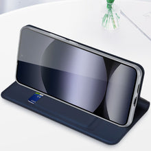Заредете изображение във визуализатора на галерията – DUX DUCIS wallet case SKIN PRO for REDMI NOTE 14 4G (163,25mm) blue
