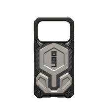 Заредете изображение във визуализатора на галерията – UAG Urban Armor Gear case MONARCH PRO compatible with MagSafe for IPHONE 17 Pro titanium

