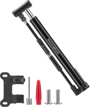Заредете изображение във визуализатора на галерията – Rockbros 42322821001 floor bicycle pump - black
