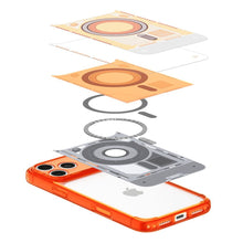 Заредете изображение във визуализатора на галерията – SPIGEN case ULTRA HYBRID compatible with MagSafe for IPHONE 17 Pro/18 Pro c-one tangerine
