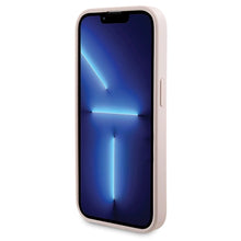 Заредете изображение във визуализатора на галерията – Guess 4G Metal Logo case set for iPhone 15 Pro + 5000mAh MagSafe power bank - pink
