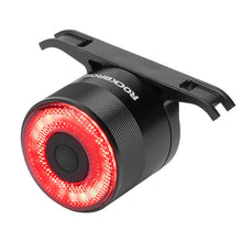 Заредете изображение във визуализатора на галерията – Rockbros Q3 rear bicycle lamp with intelligent stop system - black
