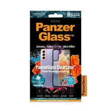Заредете изображение във визуализатора на галерията – PanzerGlass ClearCase case for Samsung Galaxy S21+ - transparent and black
