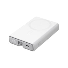 Заредете изображение във визуализатора на галерията – Powerbank Joyroom JR-PBM01 magnetic 10000mAh 20W with stand + Lightning cable - USB-C - white
