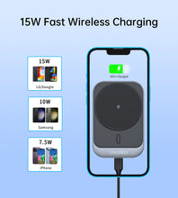 Заредете изображение във визуализатора на галерията – Choetech T206-F car holder with inductive charger up to 15W - black
