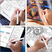 Заредете изображение във визуализатора на галерията – Tech-Protect Digital Stylus Magnetic stylus for iPad - white
