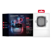 Заредете изображение във визуализатора на галерията – Forcell F-Audio Pulse Pro ANC + ENC Wireless In-Ear TWS Earbuds black
