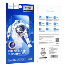 Заредете изображение във визуализатора на галерията – HOCO tempered glass HD 5D Guardian shield (SET 10in1) - for iPhone 17 Air black (G14)
