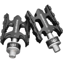 Заредете изображение във визуализатора на галерията – Rockbros K320F-BK MTB Aluminum Alloy Pedal Set - Black
