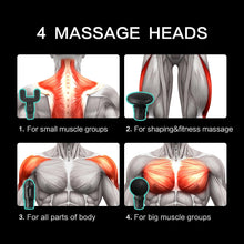 Заредете изображение във визуализатора на галерията – SKG F3-EN massage gun for the whole body - red
