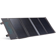 Заредете изображение във визуализатора на галерията – Choetech tourist USB solar charger, USB C 36W QC PD gray (SC006)
