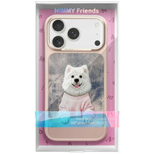 Заредете изображение във визуализатора на галерията – NIMMY case GENTLE PETS SERIES DOG compatible with MagSafe for IPHONE 18 Pro/17 Pro pink
