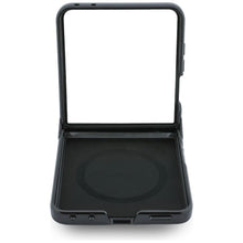 Заредете изображение във визуализатора на галерията – KARL LAGERFELD case for SAMSUNG GALAXY Z FLIP 8 compatible with MagSafe (Karl&amp;Choupette Saffiano Pins) black
