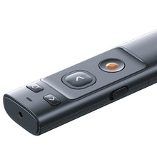 Заредете изображение във визуализатора на галерията – Baseus Orange Dot AI laser pointer with automatic voice transcription, two lasers - gray
