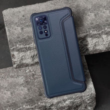 Заредете изображение във визуализатора на галерията – Flip case for Xiaomi Redmi 17 4G / 17 5G EU Razor Book blue
