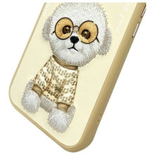 Заредете изображение във визуализатора на галерията – NIMMY case GLASSES COOL DOG for IPHONE 15 khaki
