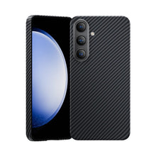 Заредете изображение във визуализатора на галерията – Benks Etui Magnetic Armor Air Kevlar 600D for Samsung Galaxy S24 Plus black
