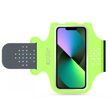 Заредете изображение във визуализатора на галерията – Armband Tech-Protect M1 sports universal for smartphones up to 6.8" - green
