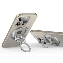 Заредете изображение във визуализатора на галерията – ESR Halolock MagSafe ring stand for the phone - titanium

