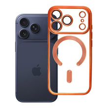 Заредете изображение във визуализатора на галерията – Case for iPhone 17 PRO Electro Mag Cover compatible with MagSafe orange
