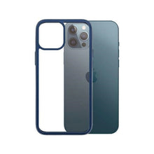 Заредете изображение във визуализатора на галерията – PanzerGlass ClearCase case for iPhone 12 Pro Max - transparent and blue
